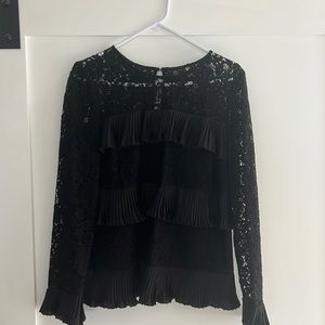 J. Crew black lace top